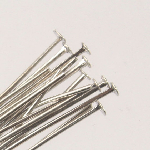 Buy Bulk/fingerpick Bulk/fingerpick 300 Pcs Gunmetal FLAT Headpins Head  Pins T Pins 1 Inch 26mm 22gauge 22G Ship TPIN-22G-25 Online in India 