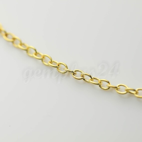 3 pieds de Bright Copper Plated Flat Cable Chain 3x3mm Solder Cable Chain 33F Etsy France