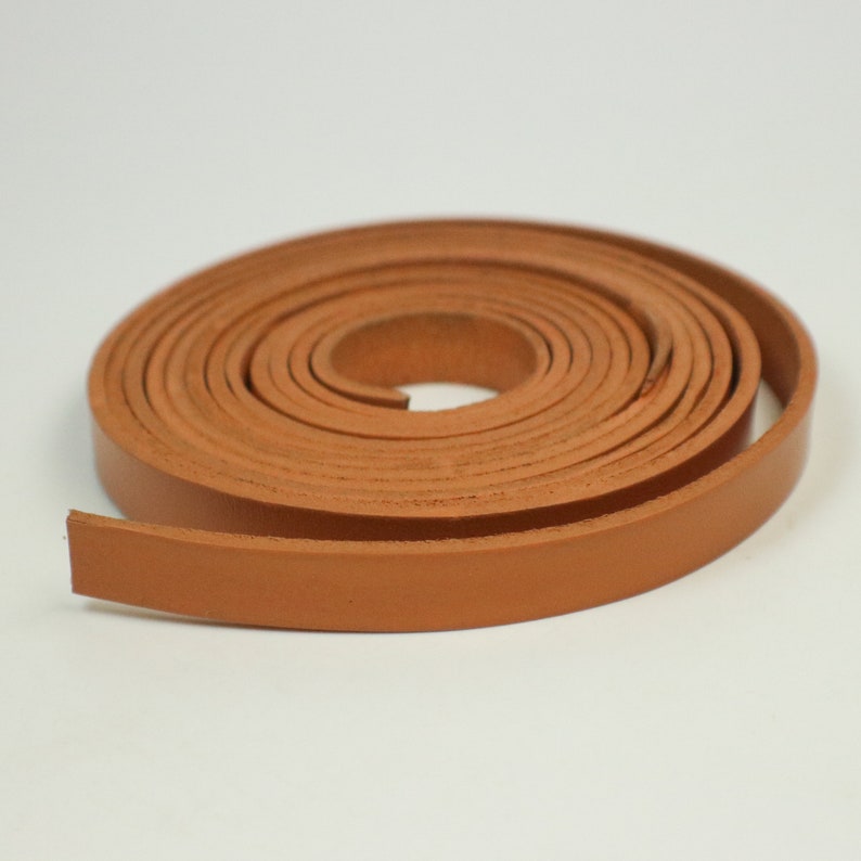 7 Feet Long 38 inch 10mm x 84 Tan Leather Genuine Leather Strap 38 Inch 10mm Flat Strip Premium Quality Real Leather