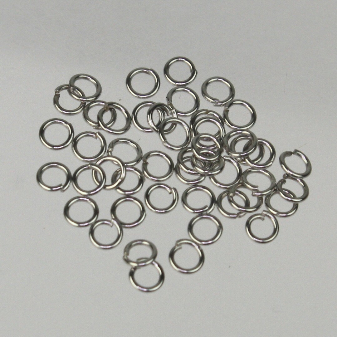3mm Jump Rings 200 Pcs of Rhodium Jump Rings / Jumprings - Etsy