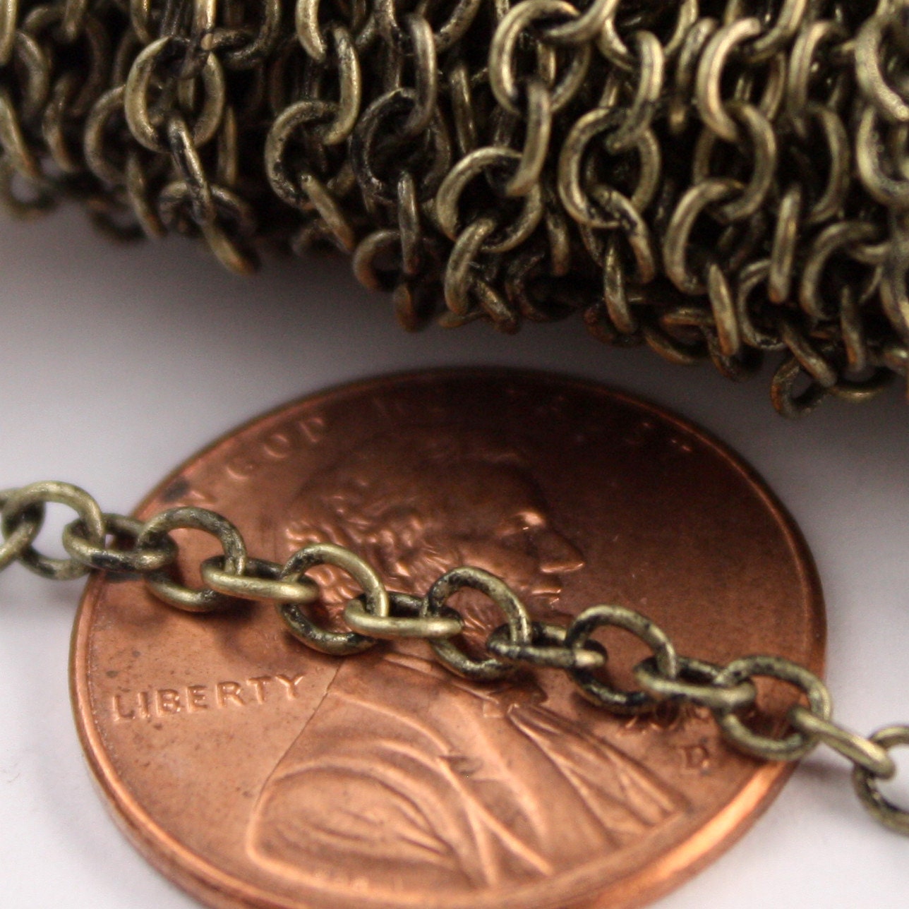 Bulk Craft Spool Cable Chain 3x4mm Link 30 100 Feet Antique Bronze Color Bulk Craft Spool Cable Chain 3x4mm Link 30 100 Feet Antique Bronze Color