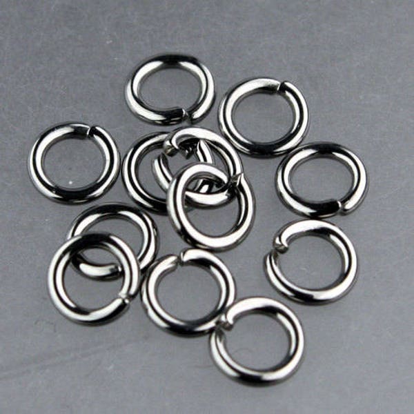 Wholesale Lot 500 pcs of Stainless Steel Jump RINGS Jump Rings Link Surgical Jumprings 6mm 18G Necklace Bracelet Wholesale Jump Rings Bulk