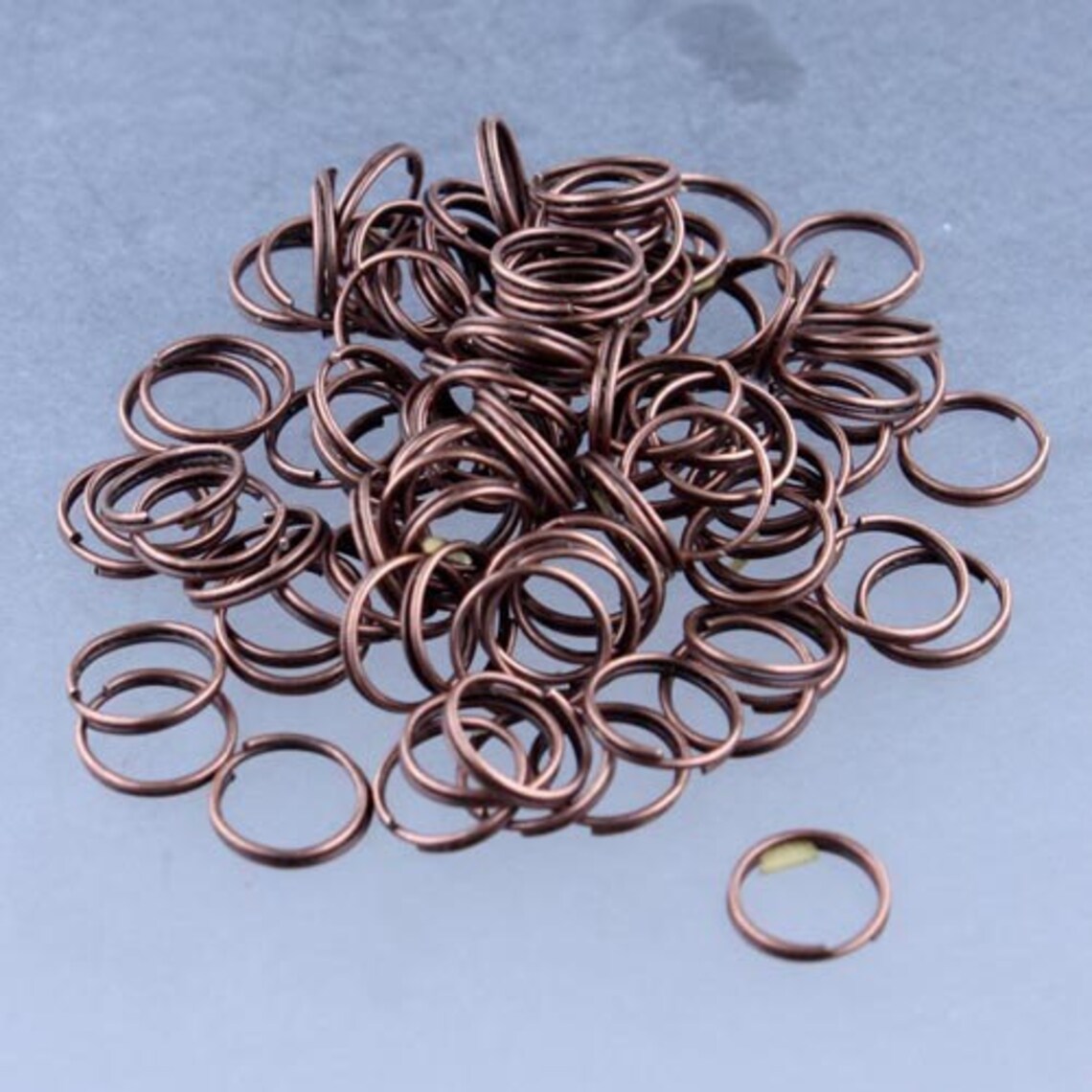 200 Pcs of Antique Copper Split Rings 8mm Etsy