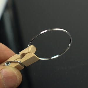 30mm Circle - Gold/Silver/Champagne/Rhodium - 5/15/25/50/100 Pcs - Circle Link Brass Connector Closed Loop Jump Rings - 30mm x 1.0mm