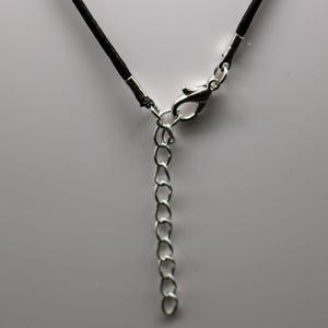 2.0mm 18 - 20 inch adjustable black compressed cotton quality necklace cord 100 pcs - Wholesale Bulk Lot image 4