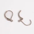 50pcs Antique Silver Rhodium Leverback Earrings earwire 10X15mm