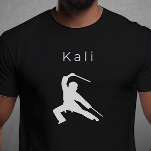Eskrima Martial Arts uniseks T-shirt, shirt Arnis Kali, eenvoudig ontwerp, vechtsportcadeau, trainingstop, zelfverdedigingskleding