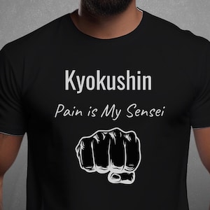 Kyokushin Karate T-Shirt: Funny Fist Design, Martial Arts Gift