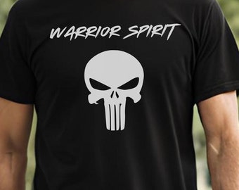 Warrior Spirit T-Shirt: Combat Sports Enthusiast Cotton Top