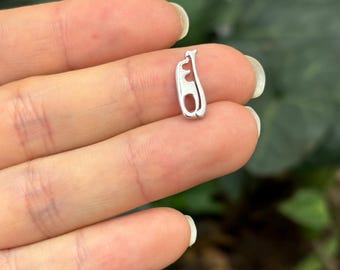 14k White Gold Pearl Enhancer Pendant Shortener