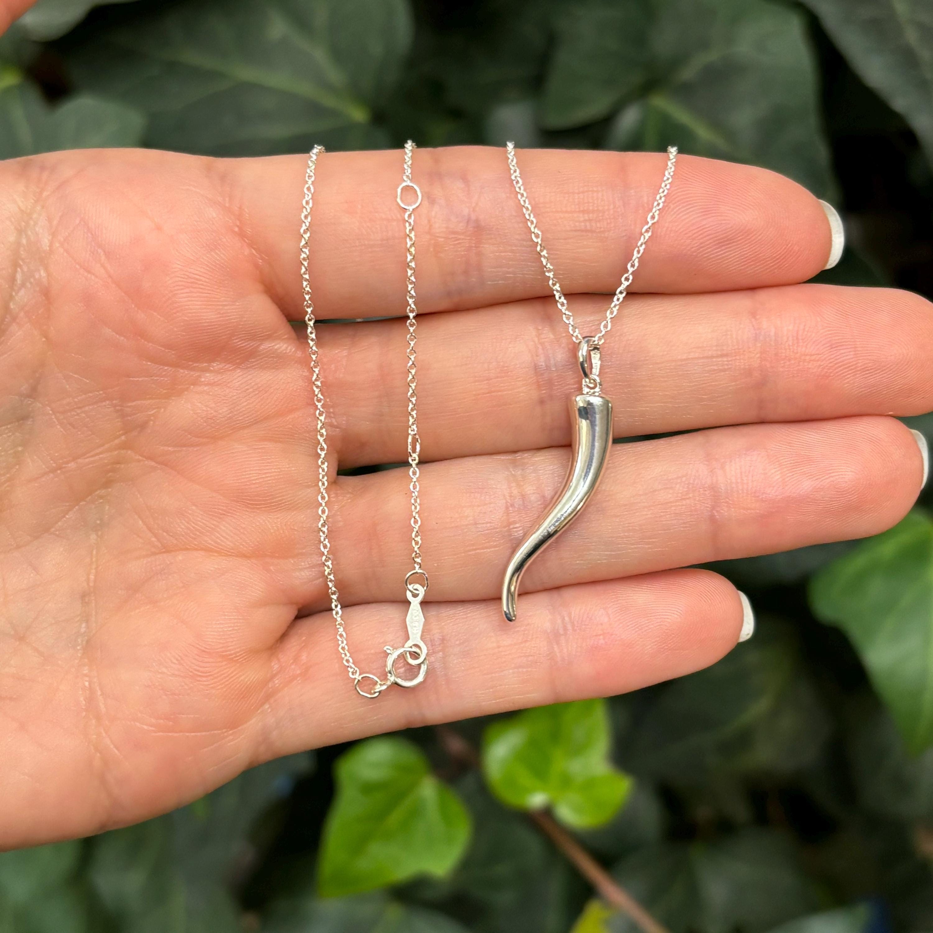 loro corno necklace silver 【公式通販】