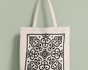 Vintage Tile Pattern SVG + PNG | Classic Ornamental Design DIY for Cricut & Sublimation