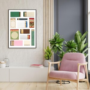 Benutzerdefinierte leere Streichholzschachtel-Kunst - bereit zum Anpassen! * Nur digitaler Download - PNG, JPG, PDF und Canva-Link alle enthalten.