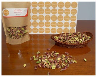 Pistachio Raw No Shell Aegina Pistachios Nuts Raw Unsalted Nuts Healthy Snack 400gr / 14.10oz