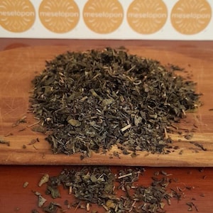 Vanilla Tea Blend Sugar Free Loose Leaf With Green Tea White Tea Brewing Beverage With Pieces Of Natural Vanilla 100g / 3.52oz