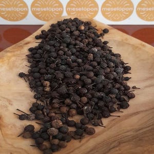 Java Pepper Dried Piper Cubeba Cubeb Pepper Whole Spice Peppercorns Tailed Pepper 100gr / 3.52oz