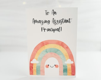 Printable Assistant Principal Card, Card For Assistant Principal, Assistant Principal Appreciation
