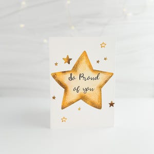 Imprimable carte Fier de vous, carte Fier de vous, carte d'encouragement, carte de félicitations