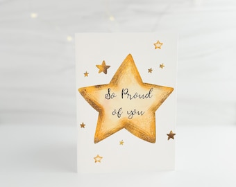 Printable Proud of You Card, Proud Of You Card, Encouragement Card, Congratulations Card