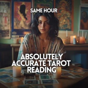 HETZELFDE UUR | TAROT-lezing | Blinde tarotlegging | Zeer gedetailleerde tarotlegging | Spiritueel advies | Dezelfde dag