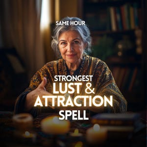 INTENSE LUST & ATTRACTION Spell by Zora – Same Day | Sex and Passion Ritual to Ignite Desire | Ignite Passion
