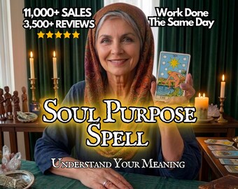 Soul Purpose Spell — Discover Your Life Path, Hidden Gifts & Spiritual Direction | Personalized Soul Guidance Reading by ZorasVision