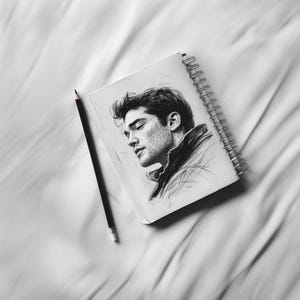 SOULMATE PSYCHIC ART | Same-Hour | Black  White Sketch of Your Soulmate | Fast Digital Delivery