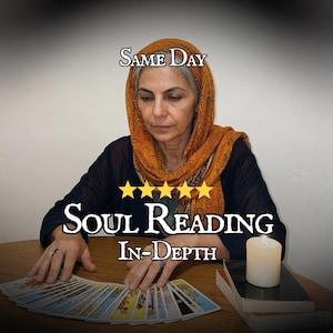Lectura del alma / MISMA HORA / Lectura de SoulTarot / Lectura psíquica del alma / Orientación para la lectura del alma el mismo día