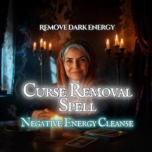 Curse Removal & Negative Energy Cleansing Spell — Aura Protection and Spiritual Shielding by Zoras Vision energy reading
