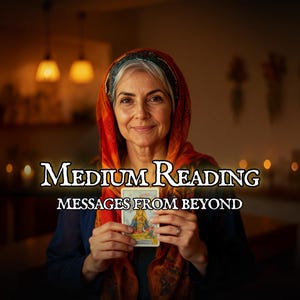 Medium Reading – Spirit Messages for Any Subject - Indepth reading with guidance and insights (Same Hour Delivery)