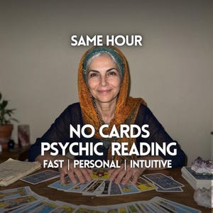 No Cards Psychic Reading | Personalized Guidance | Pure Intuitive Insight | Energy-Based Reading | Spirit-Guided Message