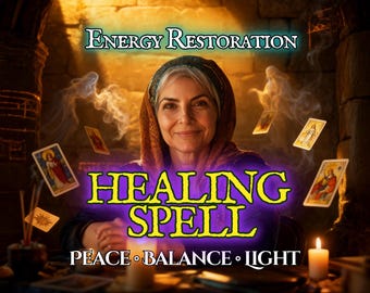 Powerful Healing Spell — Powerful Emotional & Spiritual Restoration Energy | Same Hour Personalized Reading by ZorasVision