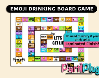Drinkspel, bord, cadeaus voor haar, cadeaus voor hem, bordspel verjaardag, bordspel drinken