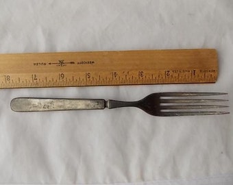 Antique State Armory Fork ca. 1900-18 Simeon L. & George H. Rogers Company
