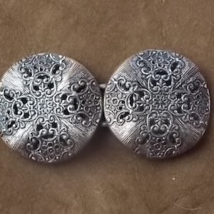 Vintage Open Work Belt Buckle 2 Part