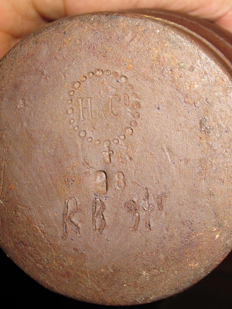 Ancien chapelet en grès Ernest Chapelet Haviland Co en grès pour homme, vers 1885 image 5