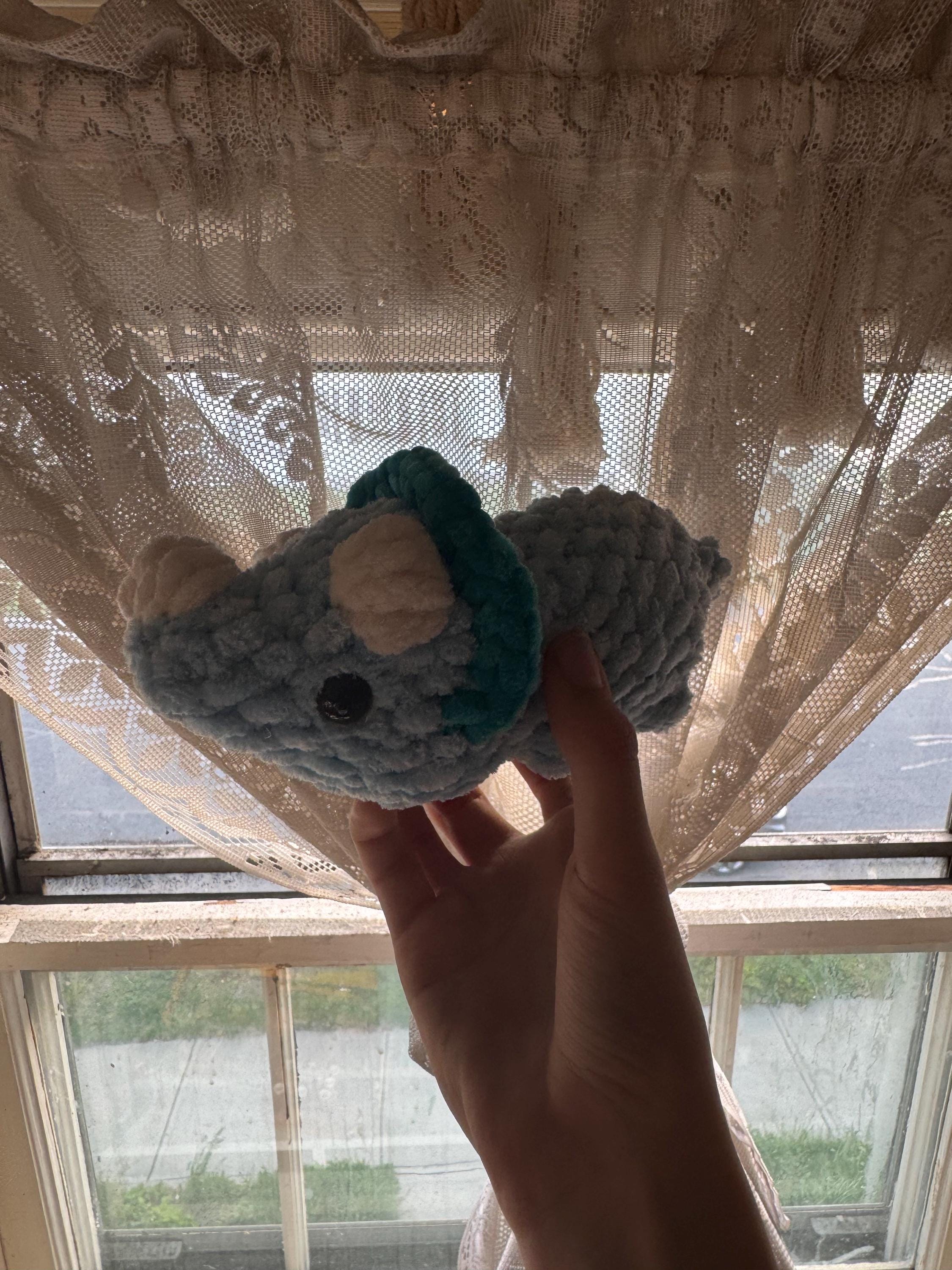 Crochet Triceratops Plushie