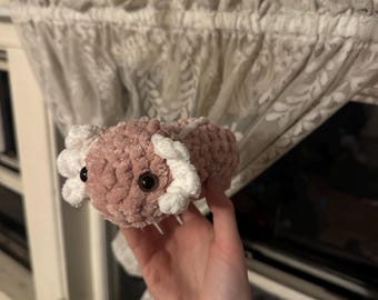 Minature Axolotl Plushie