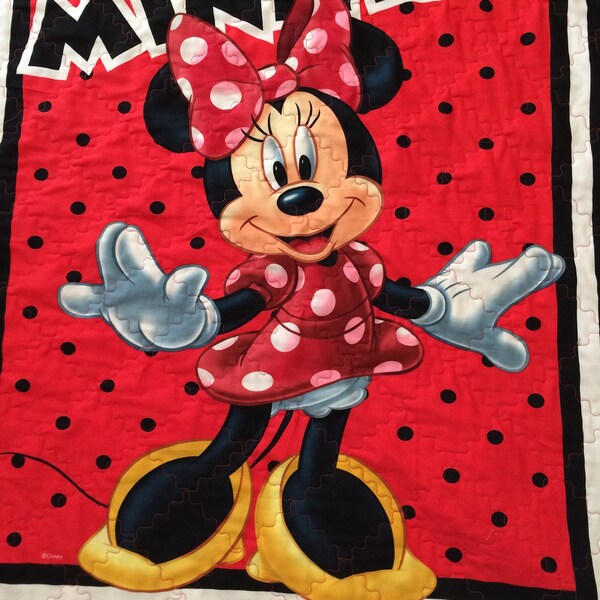 Minnie Mouse Crib Etsy