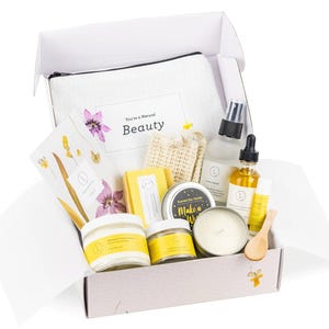 Pacote de cuidados por atacado - Conjunto de presente para banho e corpo natural - 9 produtos