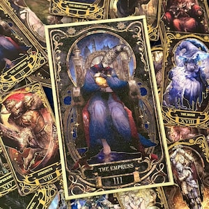 Handgemachte Elden Ring Tarot Karte, Elden Magie Karten, Gamer Geschenk Elden