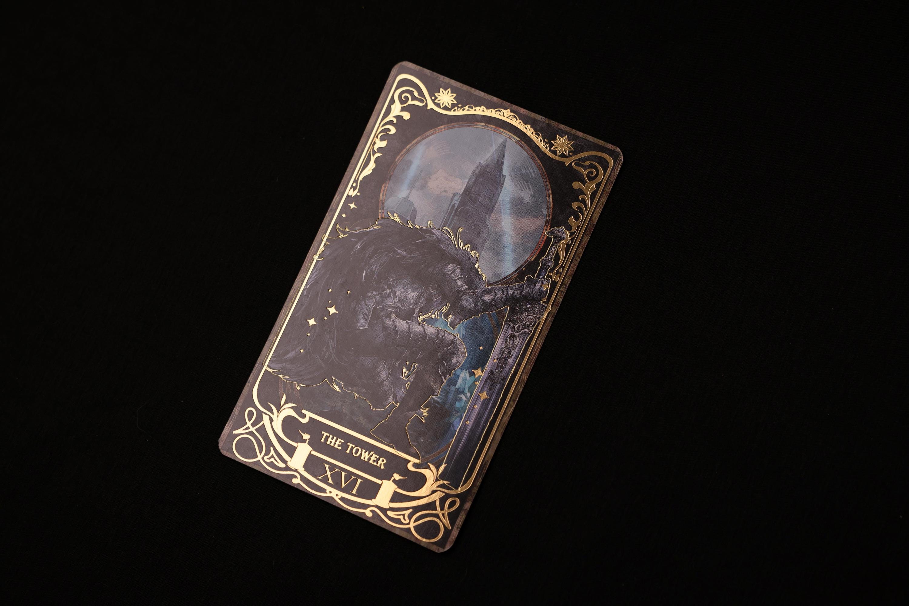 Handmade Elden Ring Tarot Card, Elden Magic Cards, Gamer Gift