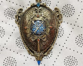 Elden Ring handmade Carian Filigreed Crest pendants