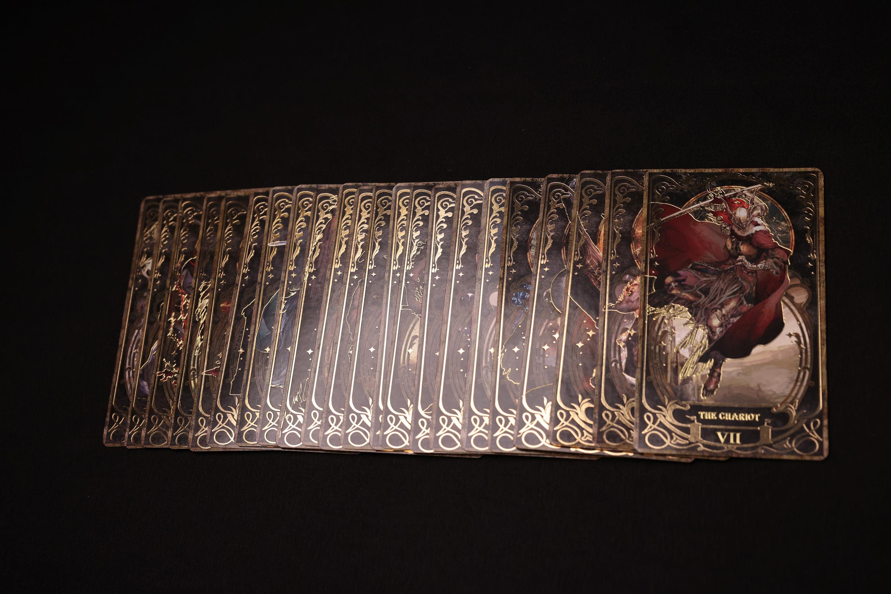 Handmade Elden Ring Tarot Card, Elden Magic Cards, Gamer Gift