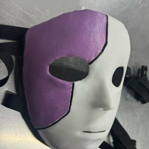 Sally Face Mask, Cosplay costume | Hand painted With Straps