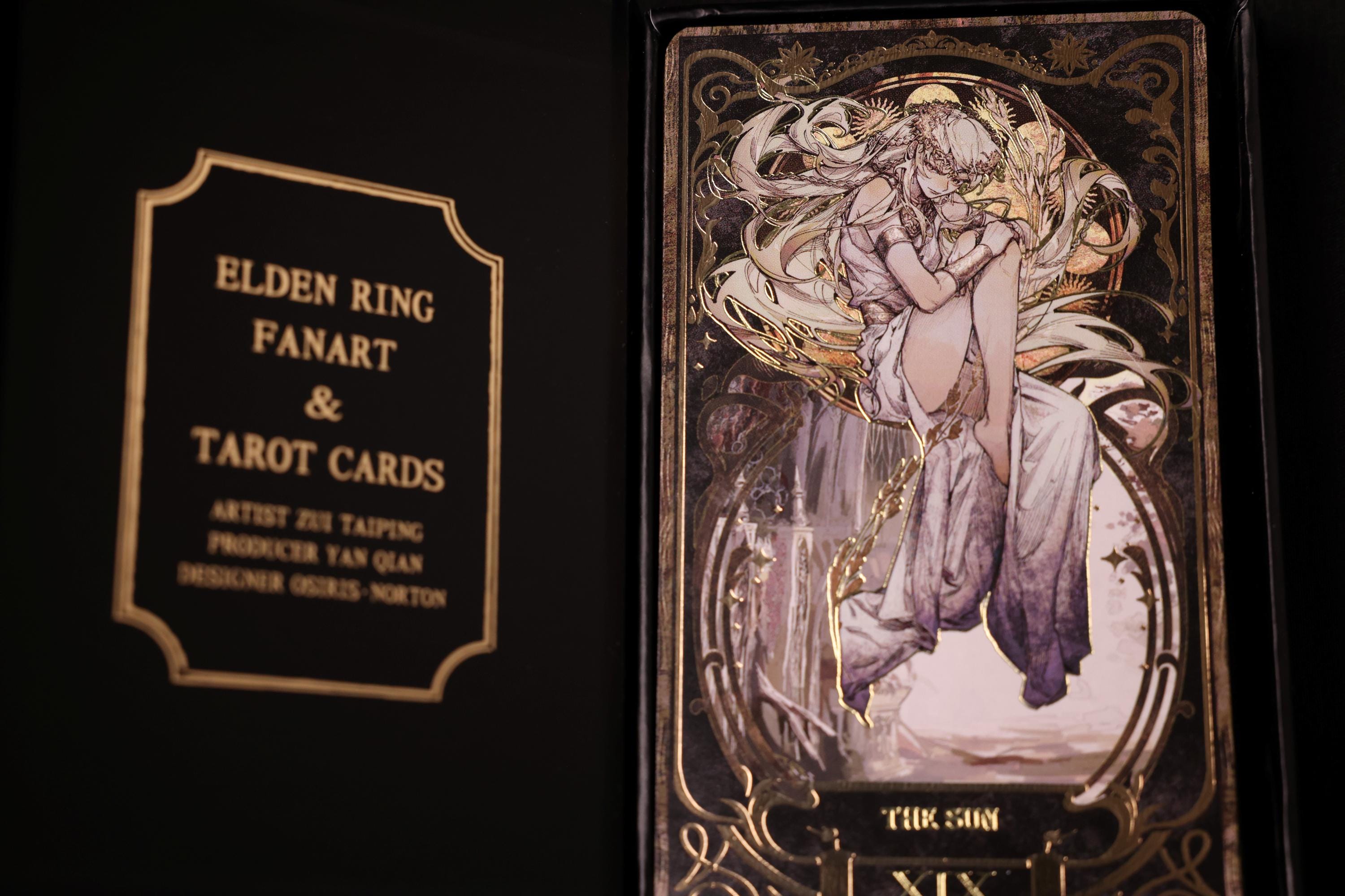 Handmade Elden Ring Tarot Card, Elden Magic Cards, Gamer Gift