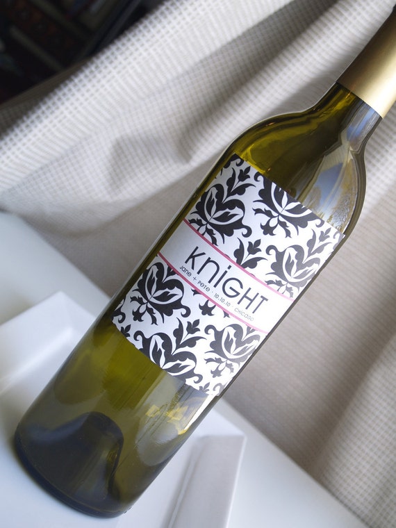 items similar to diy printable wine bottle label for any event in black