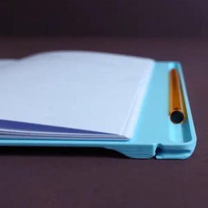 Customizable Reusable Notebook with Pen Compartment | Sleek, Durable, and Unique