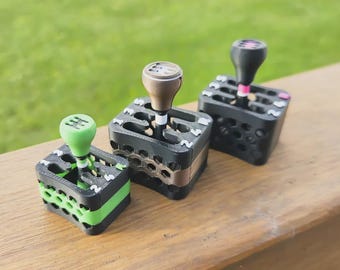 Gear Shift Fidget Toy, 5 Speed Racing Desk Clicker, Car Lover Fidget Gift