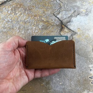 Tarjetero de cuero genuino delgado personalizado, billetera personalizada, billetera de bolsillo frontal minimalista, billetera con tarjetero, billetera de cuero para tarjetas